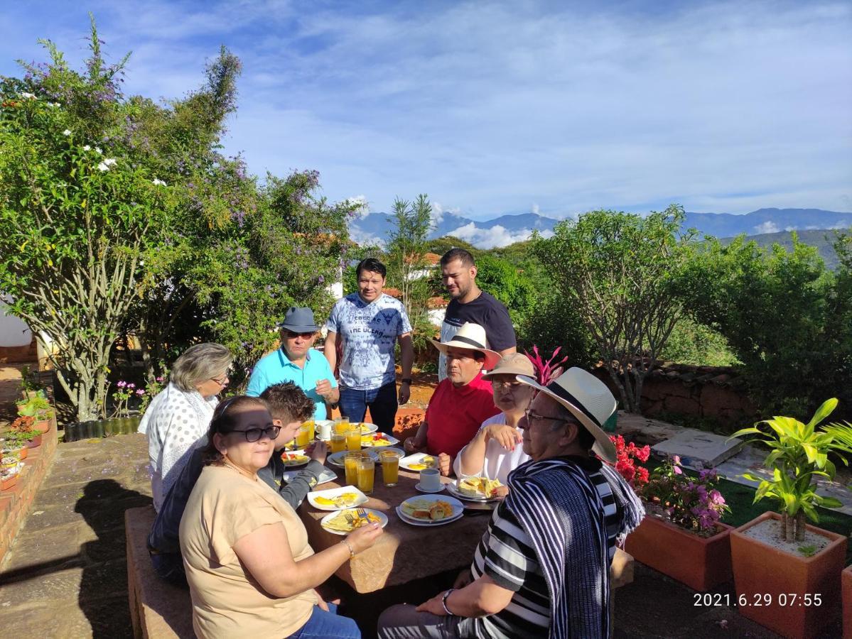 Ecohotel Barichara Exterior photo